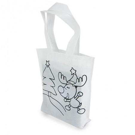 Borsa da colorare per Natale