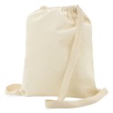 Zaino 100% cotone con manici di comfort