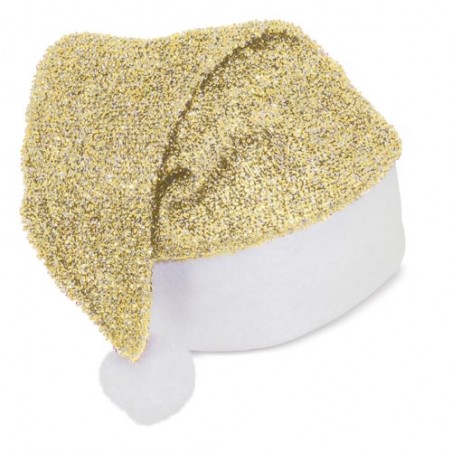 Cappello di Natale dorato