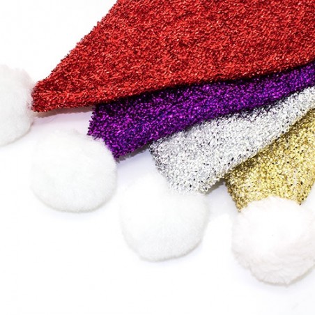 Cappello Di Natale In Argento