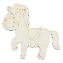 Figure di legno per bambini da dipingere