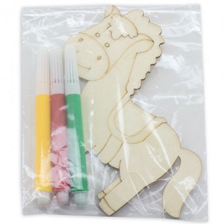 Figure di legno per bambini da dipingere