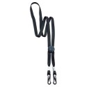 Lanyard duo con regolazione per