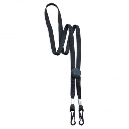 Lanyard duo con regolazione per