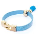 Braccialetti in Poliuretano con Pompon Dettagli Eleganti per Ospiti di Eventi