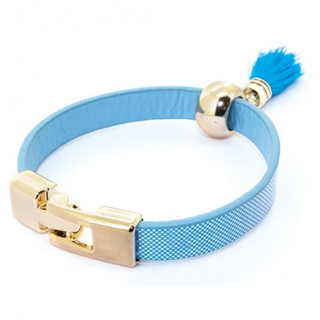 Braccialetti in Poliuretano con Pompon Dettagli Eleganti per Ospiti di Eventi