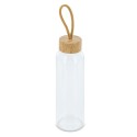 Tappo in bambù per bottiglia di vetro