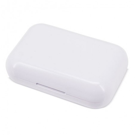 Cuffie bluetooth bianche presentate in confezione
