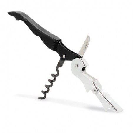 Cavatappi a Doppia Leva con Apribottiglie Design Ergonomico ed Efficiente
