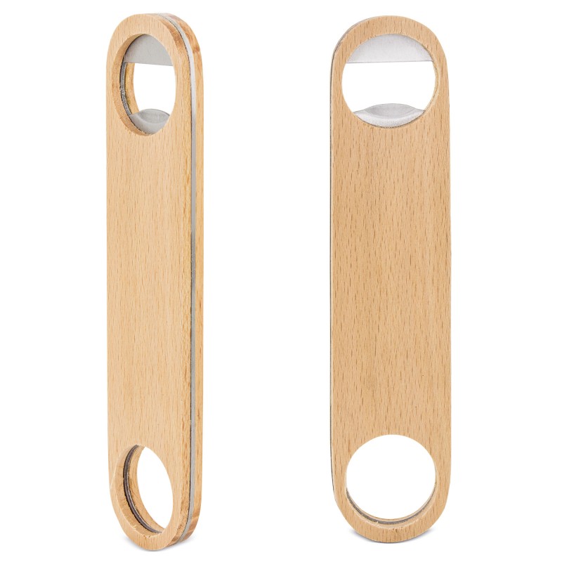 Apribottiglie barman legno soltouch