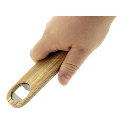 Apribottiglie barman legno soltouch