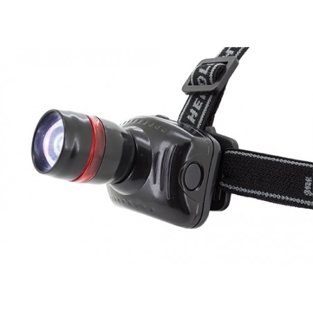 Torcia frontale zoom 4 funzioni