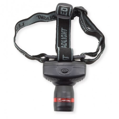 Torcia frontale zoom 4 funzioni