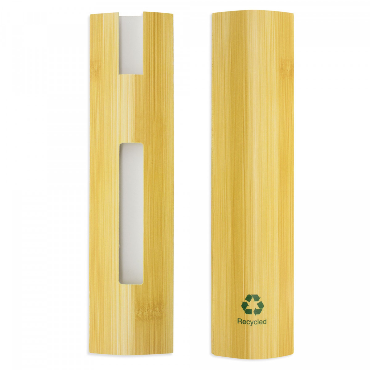 Portapenne in cartone riciclato dal design in bambù