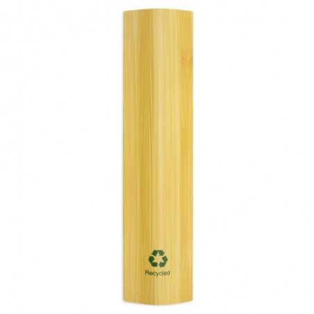 Custodia per penna a sfera in cartone riciclato design bambù