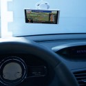 Supporto per smartphone con ventosa nera