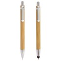 Set Penna E Matita Elastica Di Bambù