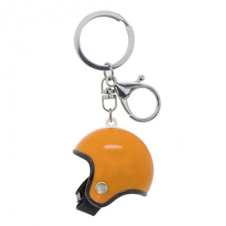 Portachiavi casco classico arancione