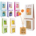 Set regalo di 6 profumatori pom pom