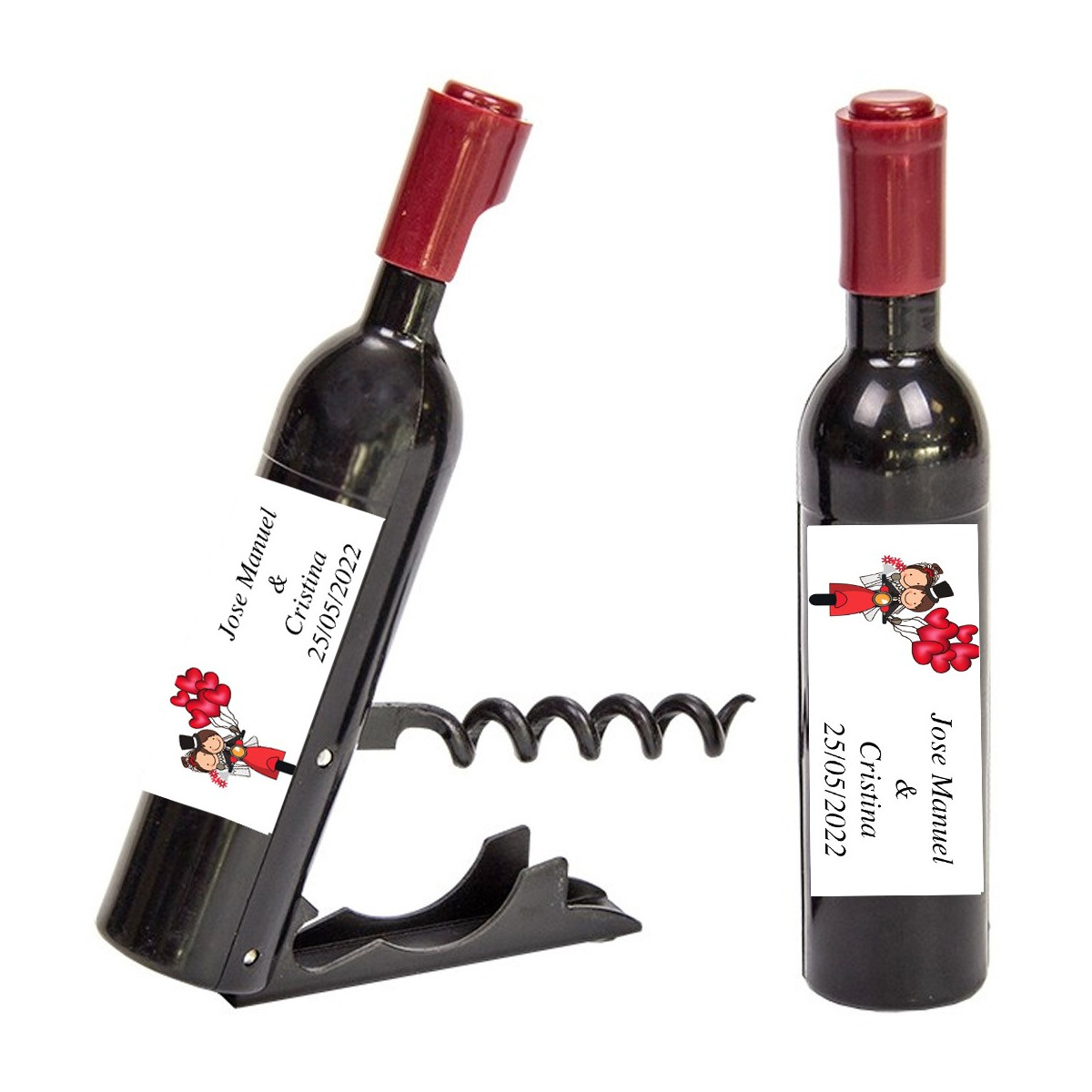 Vasara Portachiavi Multifunzione Con Torcia LED, Penna E Coltello – Set Regalo In Scatola – 3 Colori – Bomboniere Originali Per Matrimoni, Comunioni E Compleanni