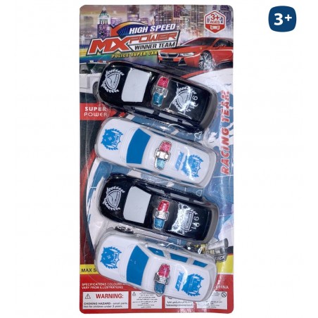 S 4 auto della polizia frizione 11 50 cm