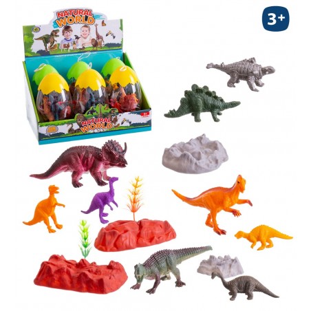 S 15 dinosauro pvc 7 cm