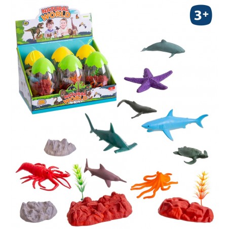S 15 animale marino pvc 8 20 cm