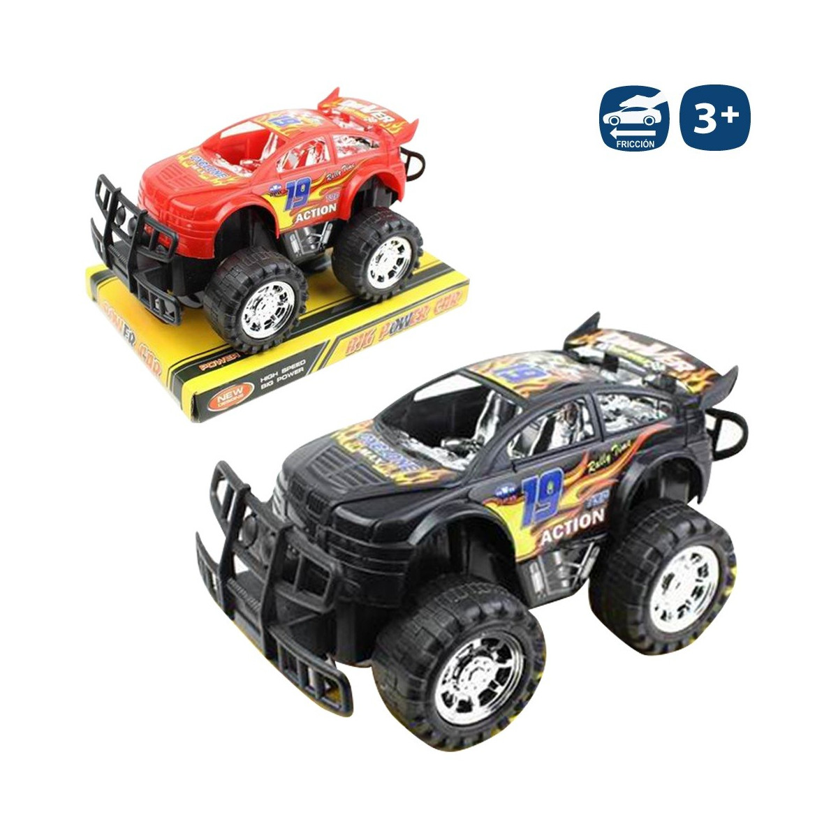 Auto sport a frizione 3 c 15 x 9 x 8 cm