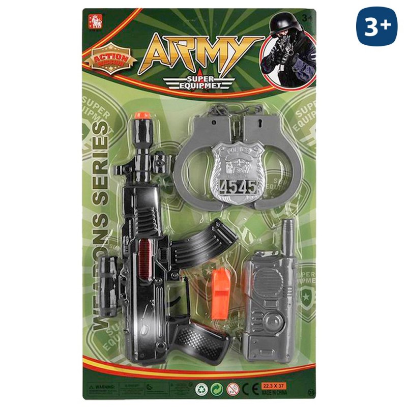S 5 mitragliatrice militare con accessori