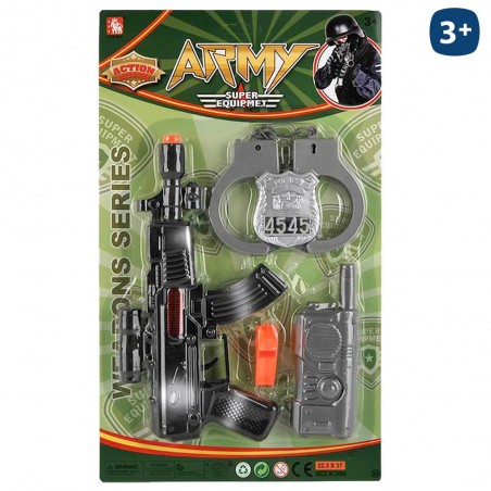 S 5 mitragliatrice militare con accessori