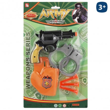S 6 pistola militare con accessori