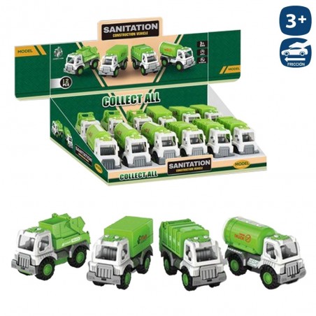 Camioncino riciclaggio frizione 4 m 13 cm