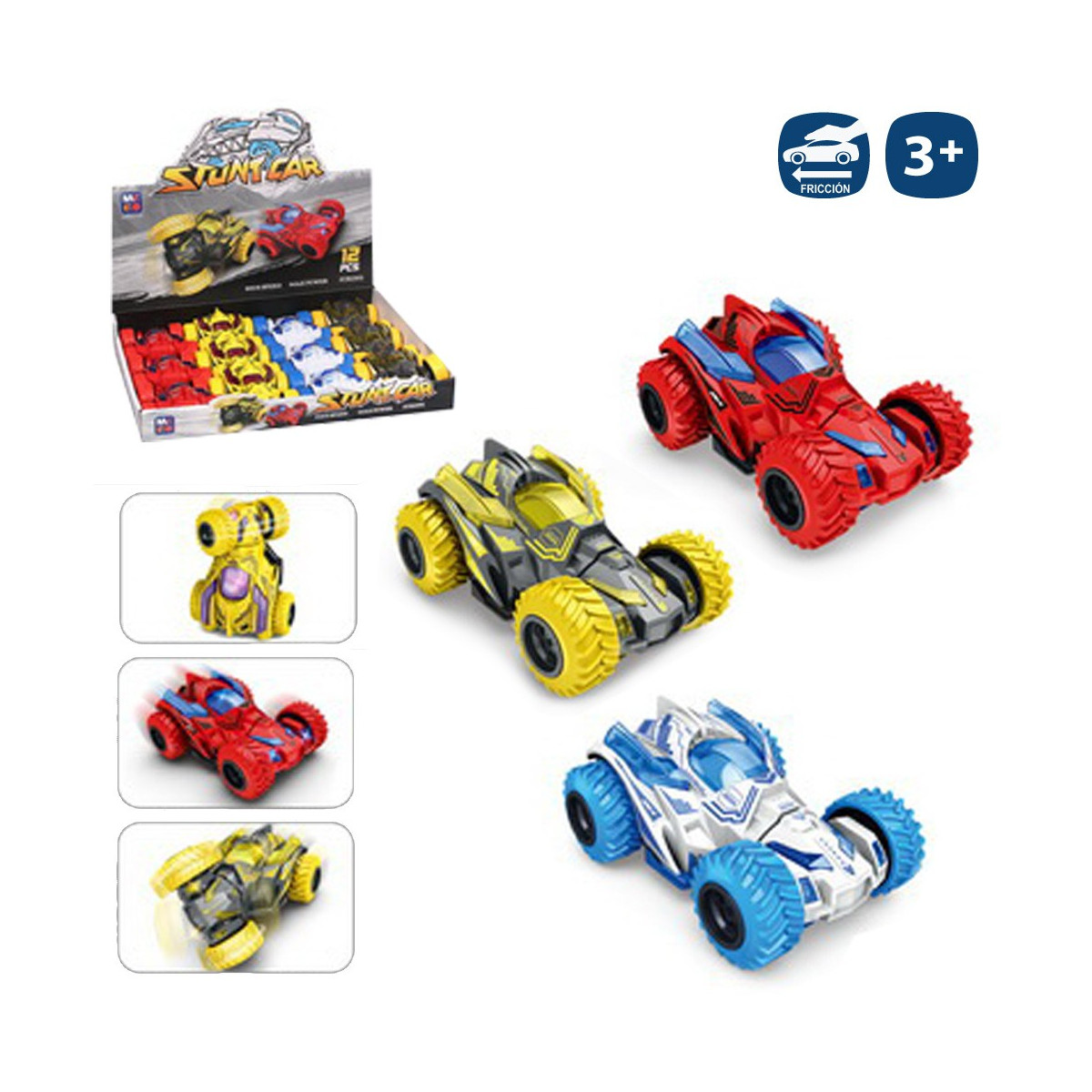 Auto buggy megafricción 4 c 11 90 x 9 50 x 5 70 cm