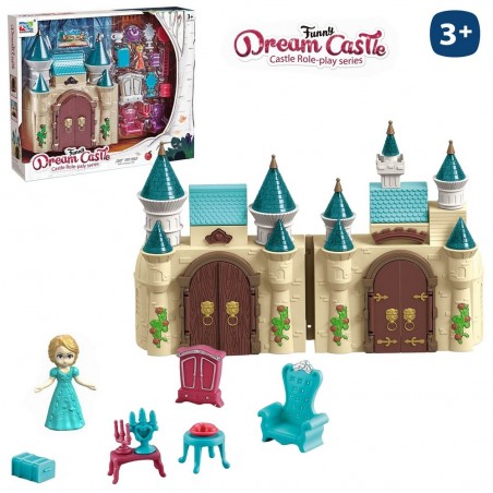 Castello con accessori 2 c 16,50 x 6 x 21,50 cm