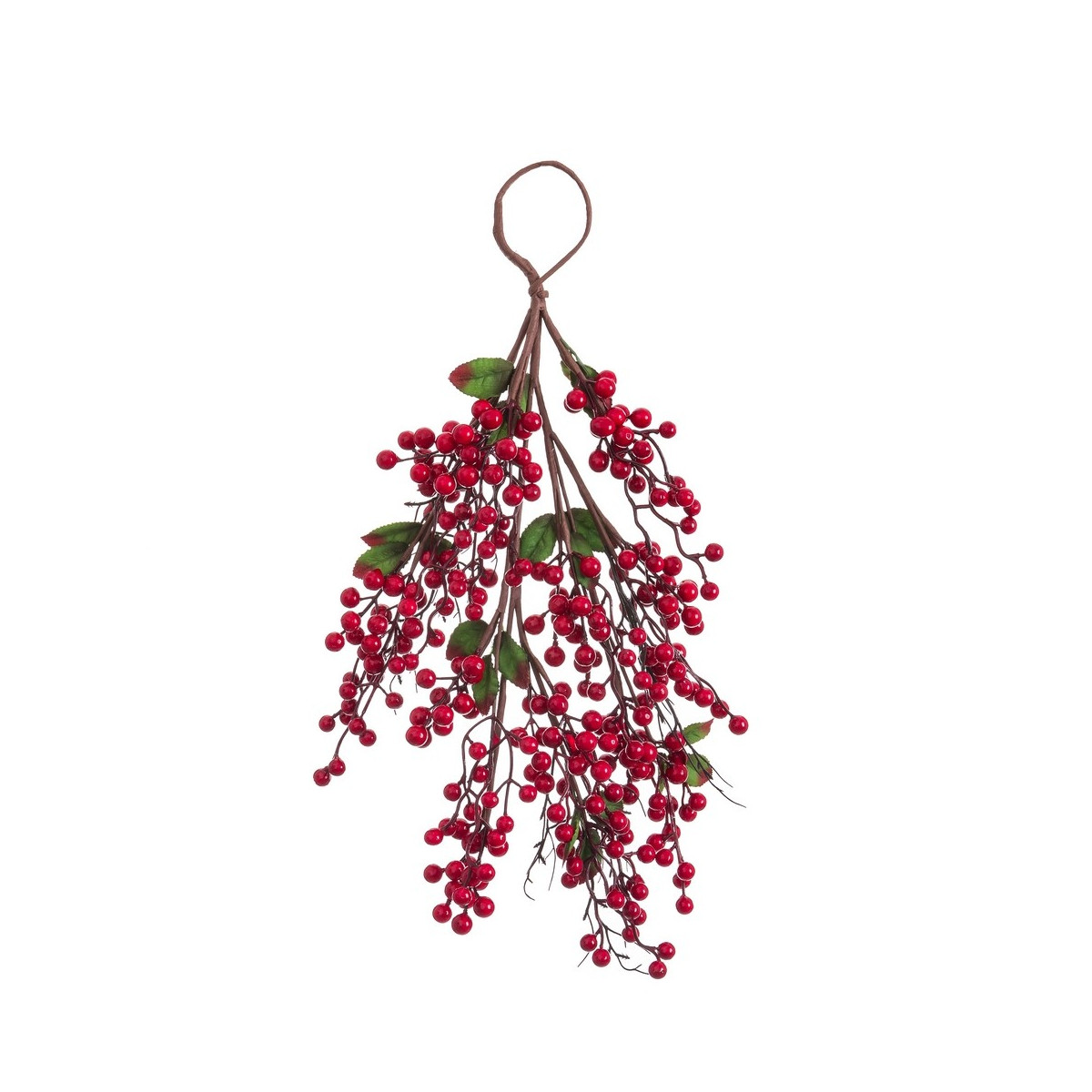 Appendiporta agrifoglio con foglie 55 cm