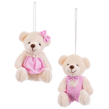 Pendenti Orsi Intrecciati 2 M 8 Cm