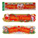 Pendente carta buon natale 3 m 74 x 19 cm