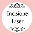 Personalizzazione con incisione laser