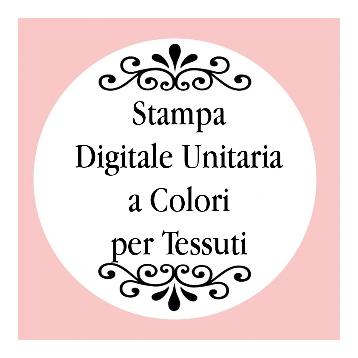 Personalizzazione con stampa digitale con testo, foto o logo a colori per 1 unità tessile