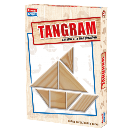 Gioco tangram in legno