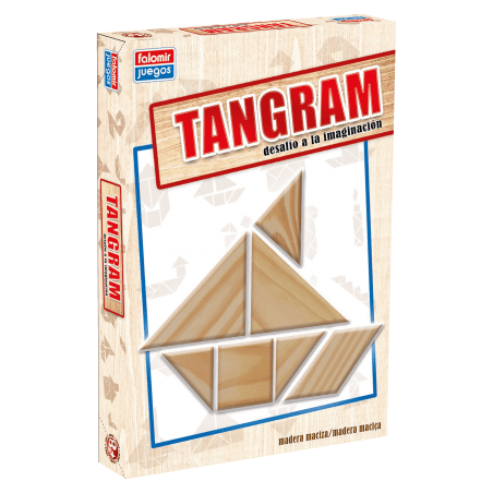 Gioco tangram in legno