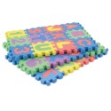 Puzzle in Gomma EVA con Lettere e Numeri Giocattolo Educativo per Bambini