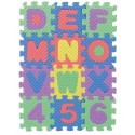 Puzzle in Gomma EVA con Lettere e Numeri Giocattolo Educativo per Bambini