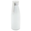 Bottiglia in alluminio con coperchio in silicone a sublimazione