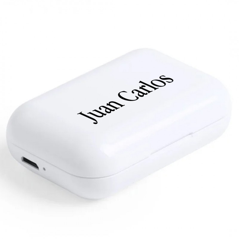 Cuffie personalizzate con nome stampato digitalmente
