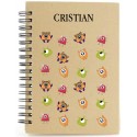 Libretto mostri personalizzato con nome