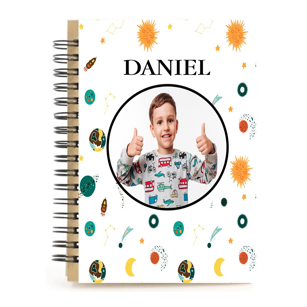 Libretto universo personalizzato con nome e foto a colori