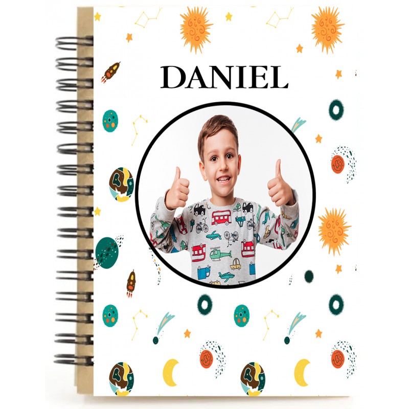 Libretto universo personalizzato con nome e foto a colori