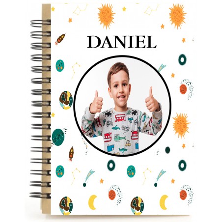 Libretto universo personalizzato con nome e foto a colori
