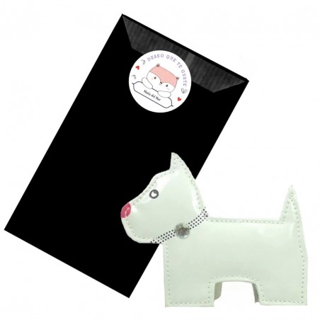 Set per manicure per cani in busta nera Kraft...
